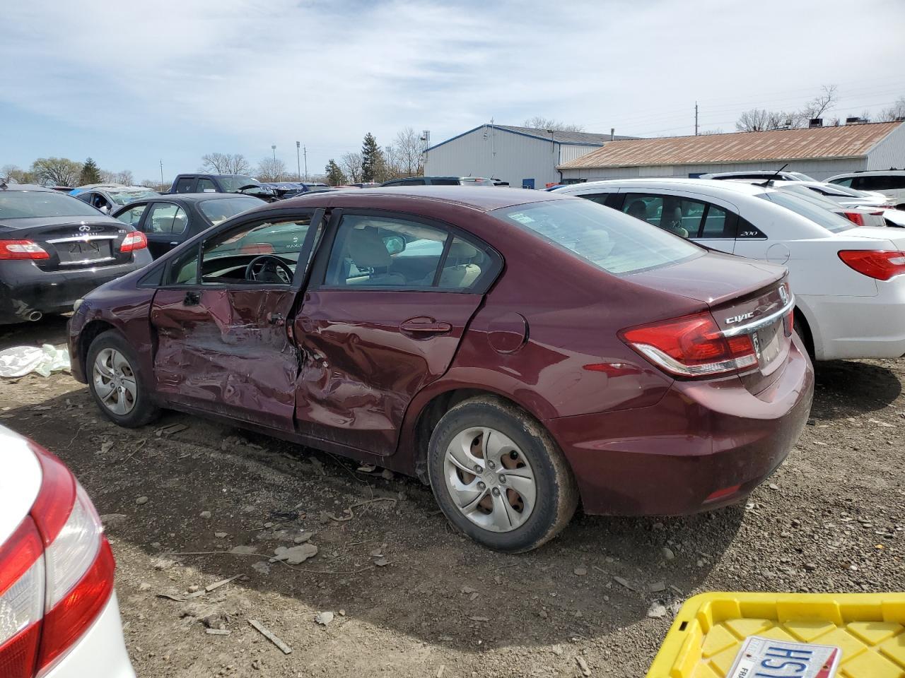 2014 HONDA CIVIC LX - Фото 2