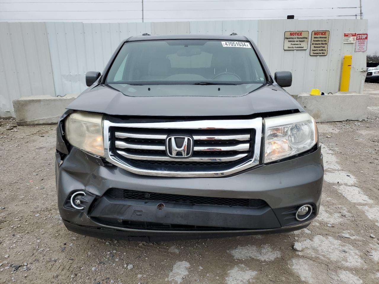 2013 HONDA PILOT EXL - Image 5