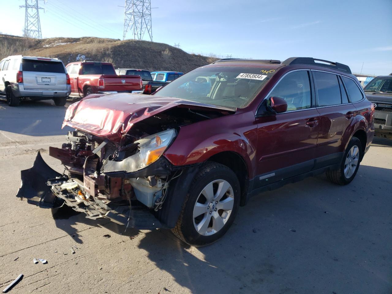 2012 SUBARU OUTBACK 2. car image