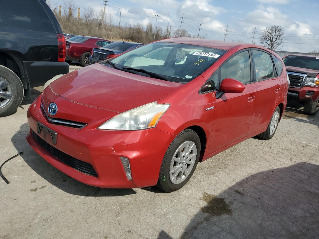 2014 TOYOTA PRIUS V car image