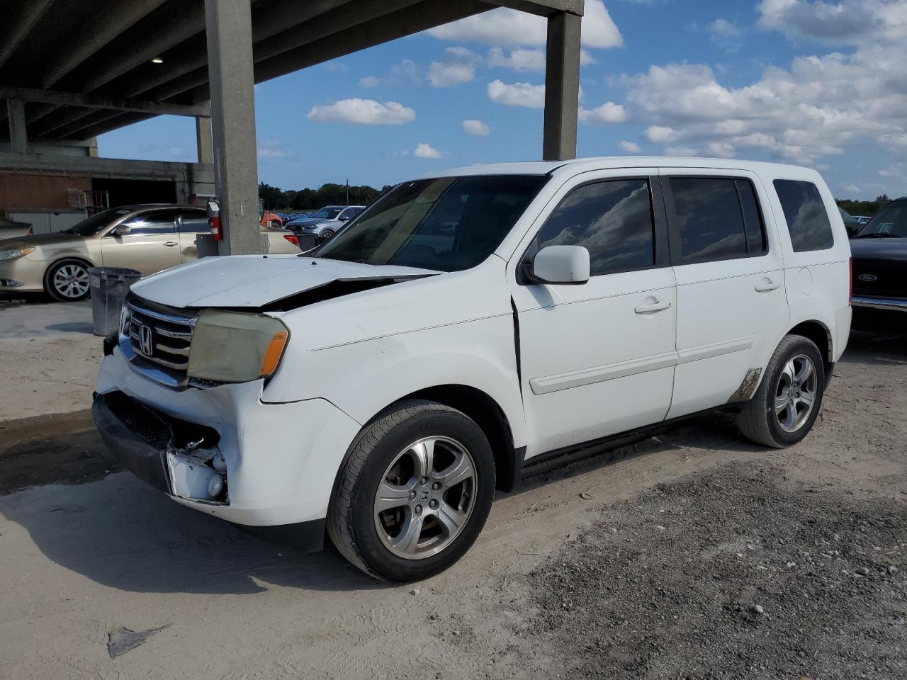 2012 HONDA PILOT EXL car image