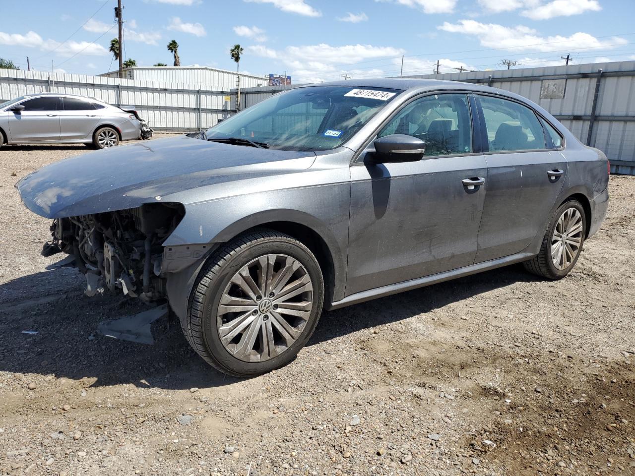 2015 VOLKSWAGEN PASSAT S