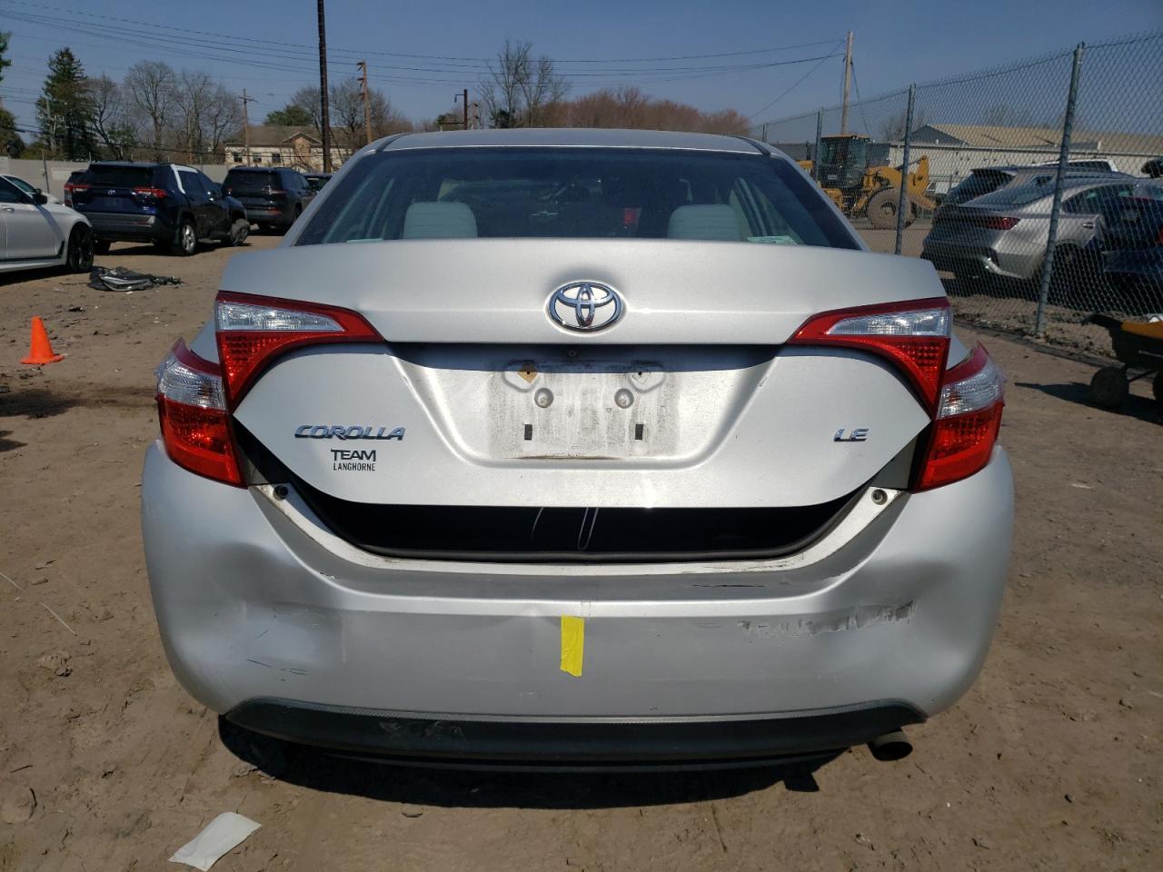 2015 TOYOTA COROLLA L - Фото 6