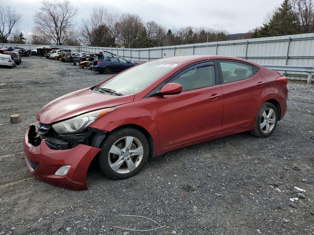 2012 HYUNDAI ELANTRA GL car image