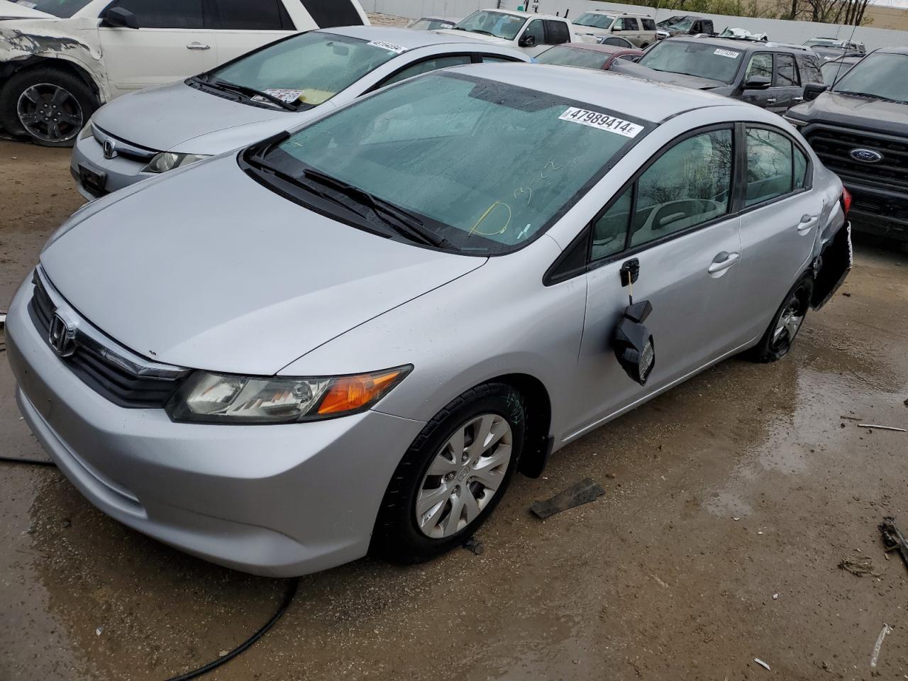 2012 HONDA CIVIC LX