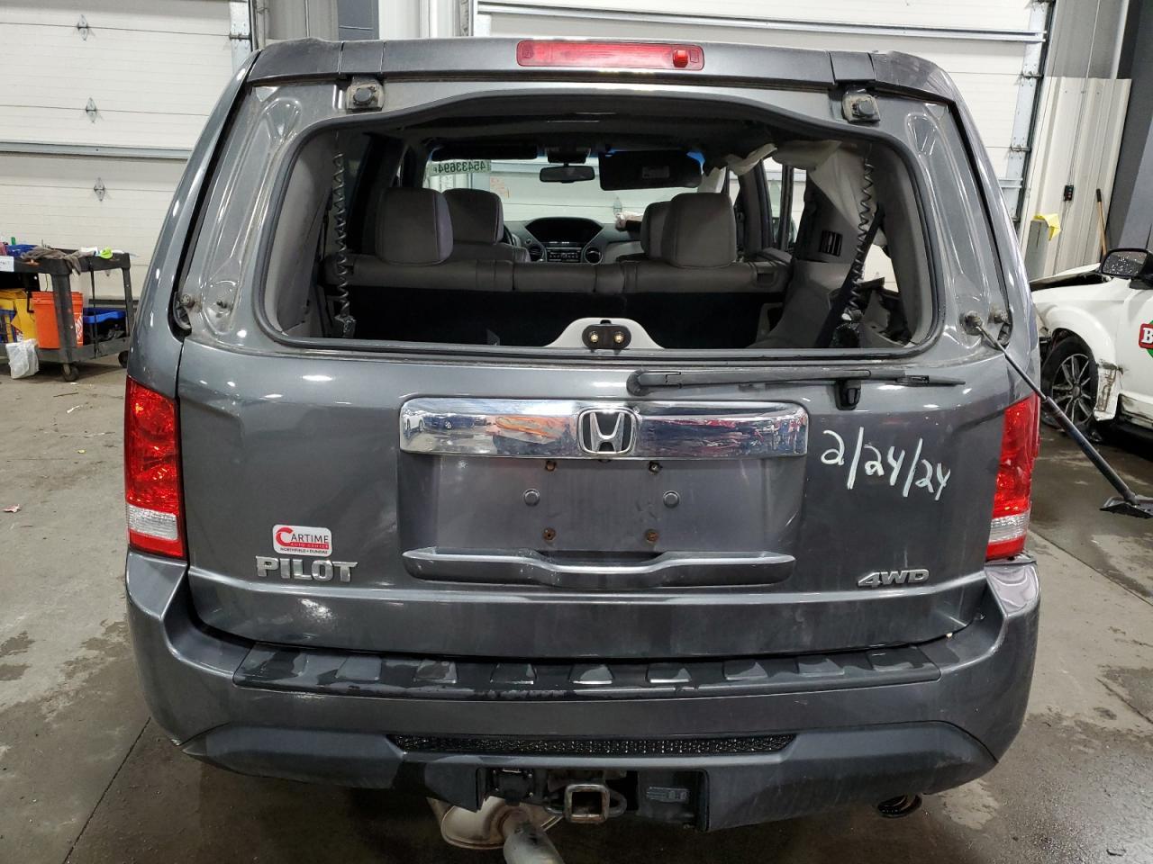 2012 HONDA PILOT EXL - Фото 6