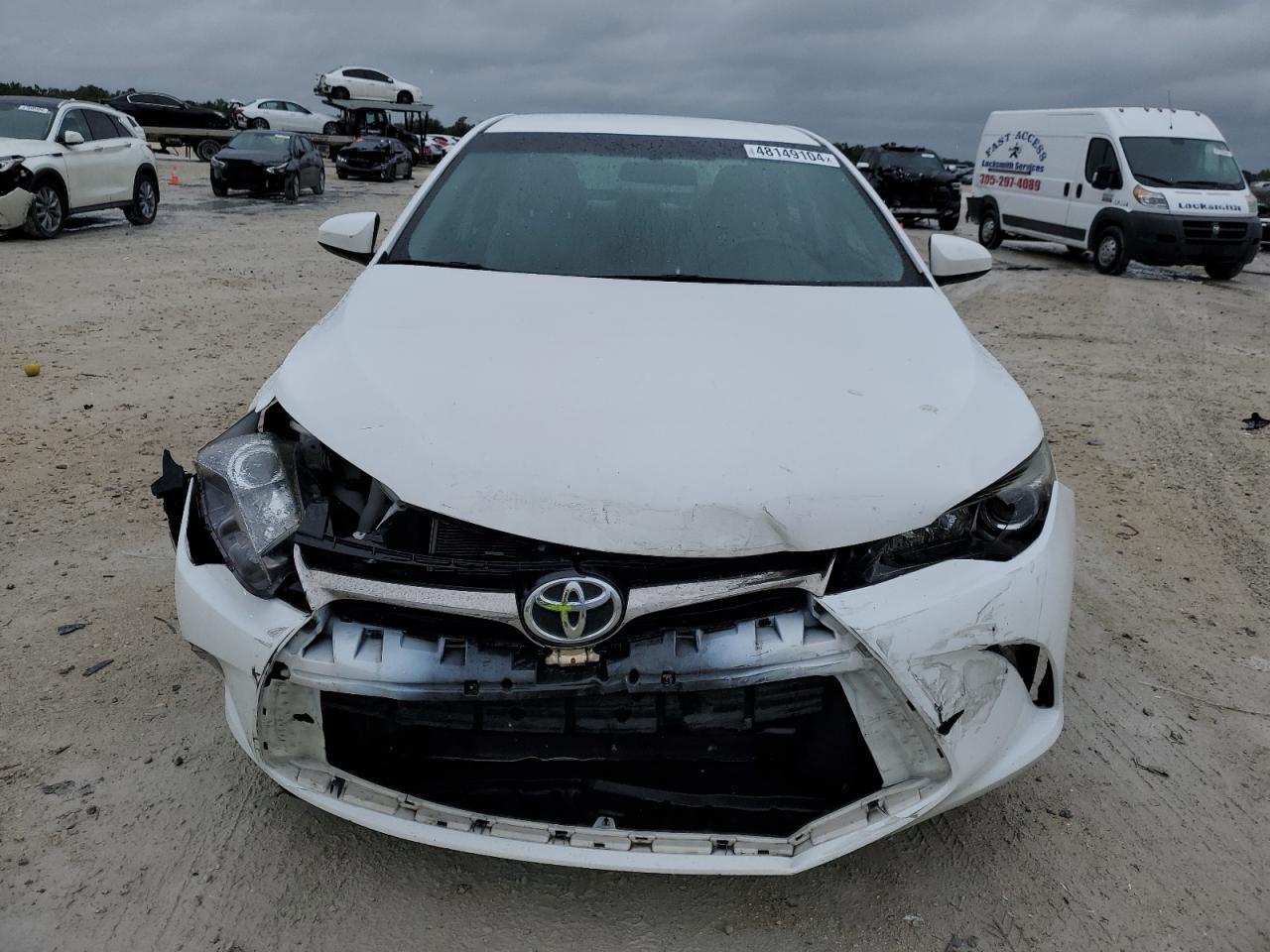 2017 TOYOTA CAMRY LE - Фото 5