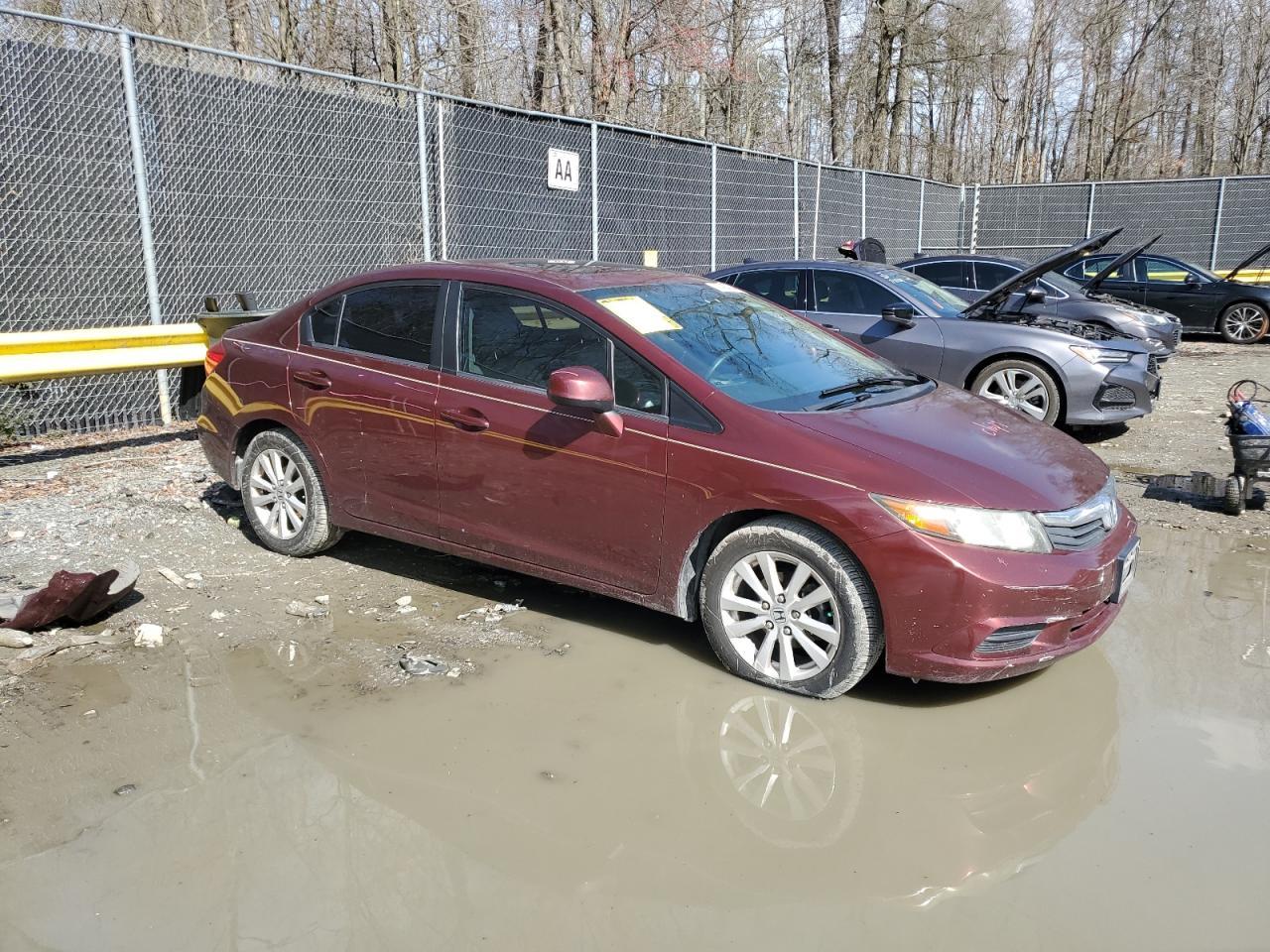 2012 HONDA CIVIC EXL - Image 4