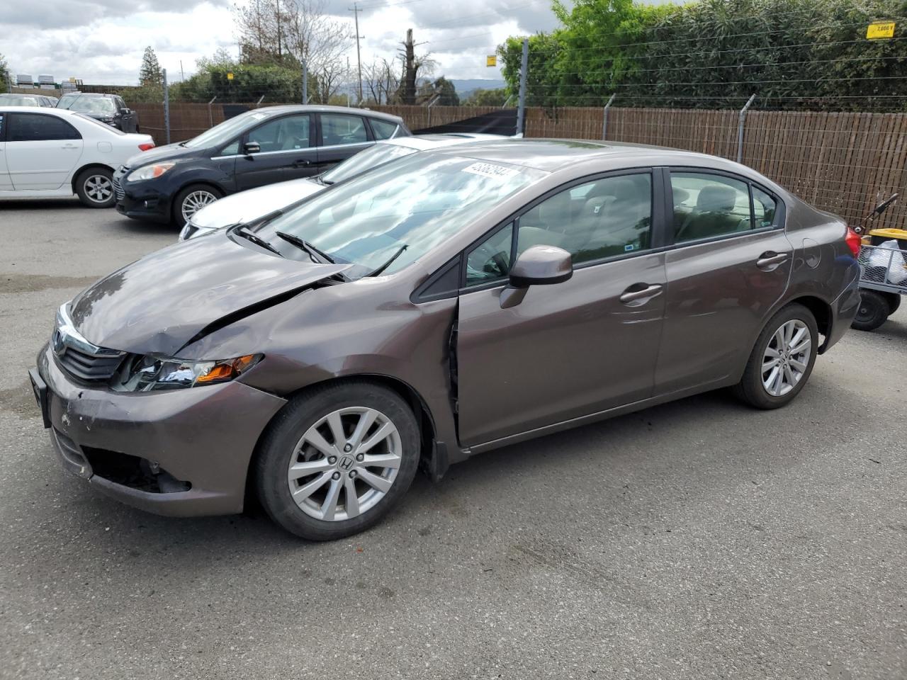 2012 HONDA CIVIC EX