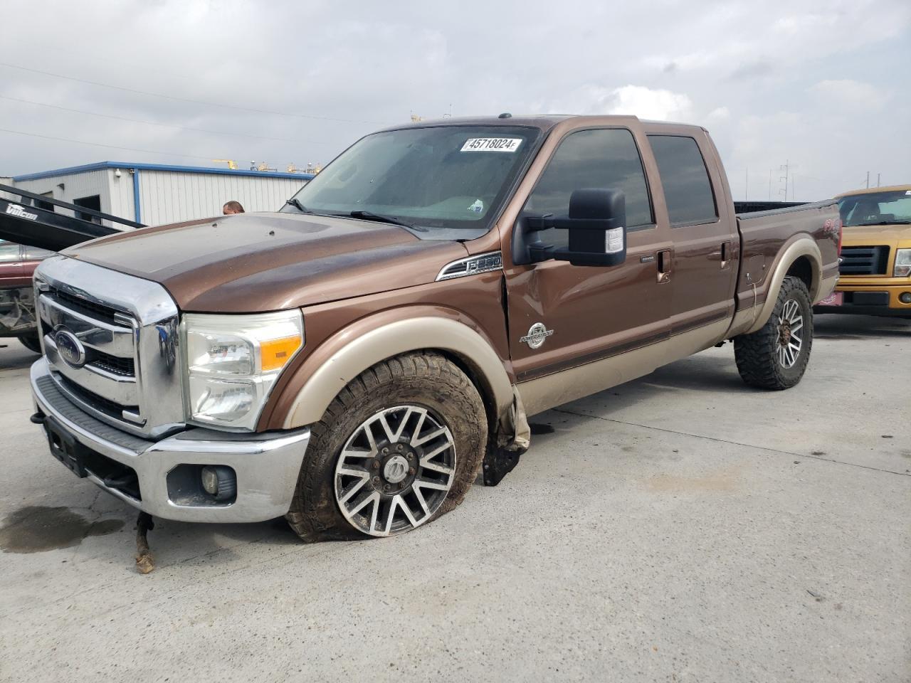 2012 FORD F250 SUPER