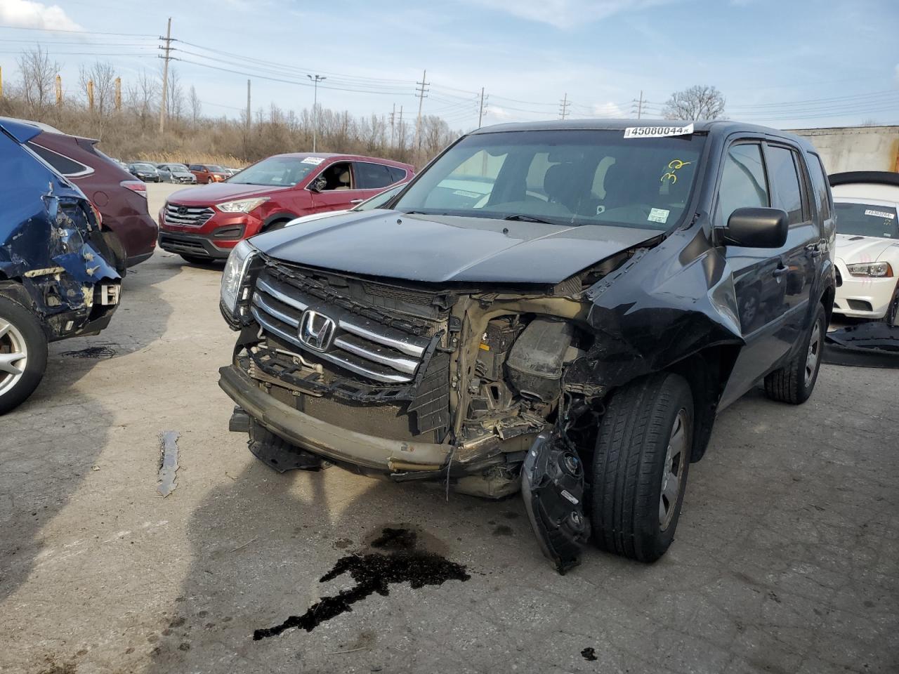 2013 HONDA PILOT LX car image