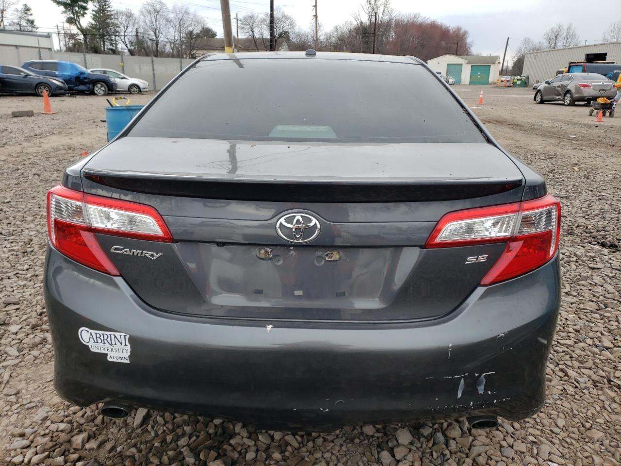 2012 TOYOTA CAMRY SE - Фото 6