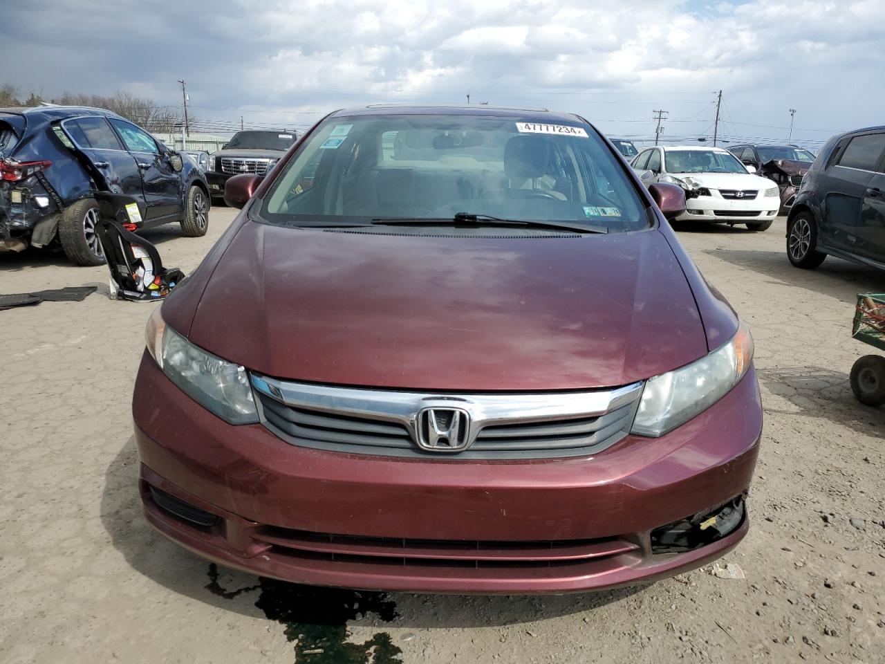 2012 HONDA CIVIC EXL - Фото 5