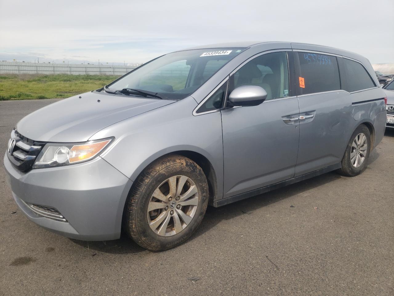 2016 HONDA ODYSSEY SE car image