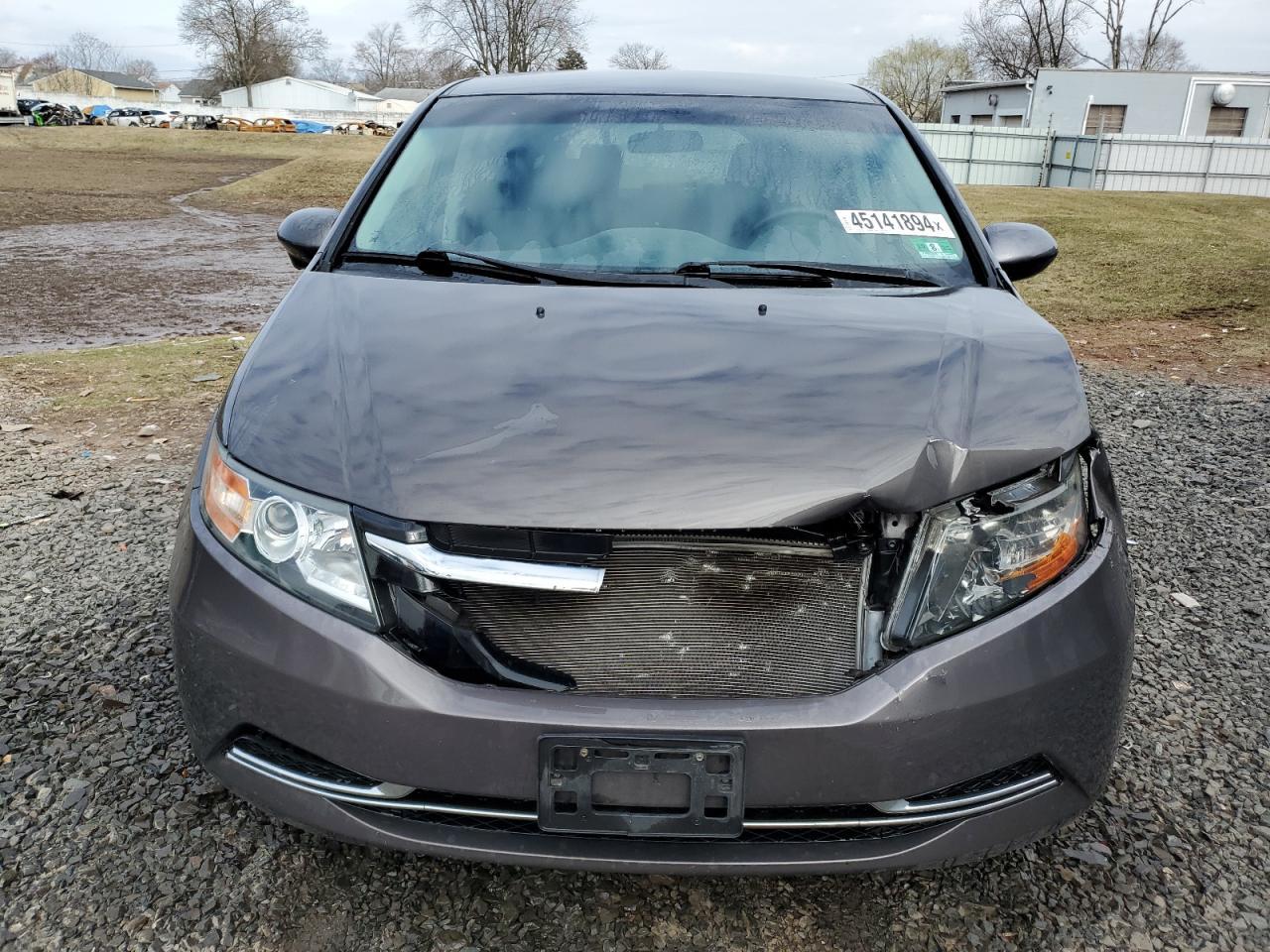 2016 HONDA ODYSSEY EX - Фото 5
