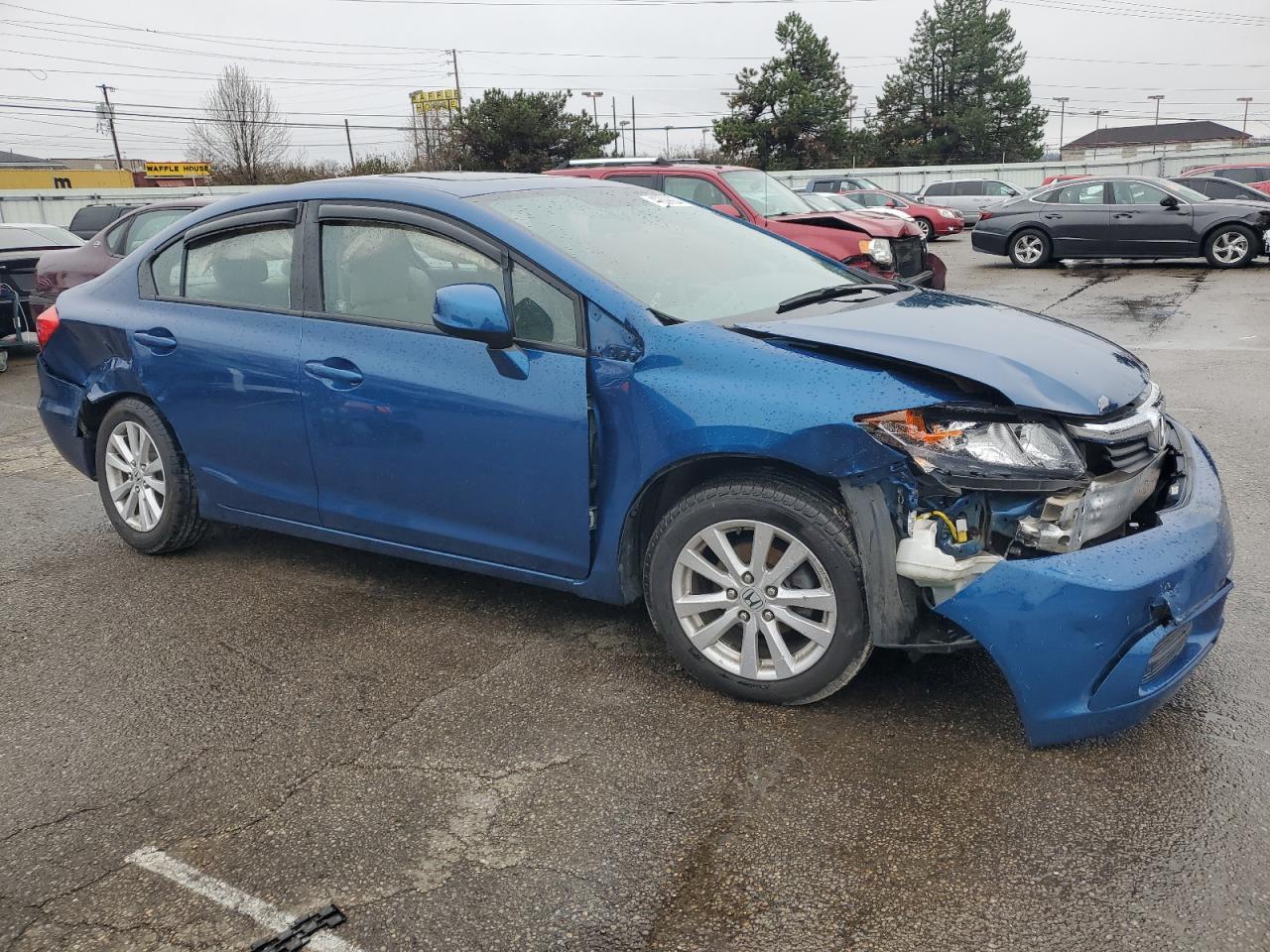 2012 HONDA CIVIC EX - Фото 4