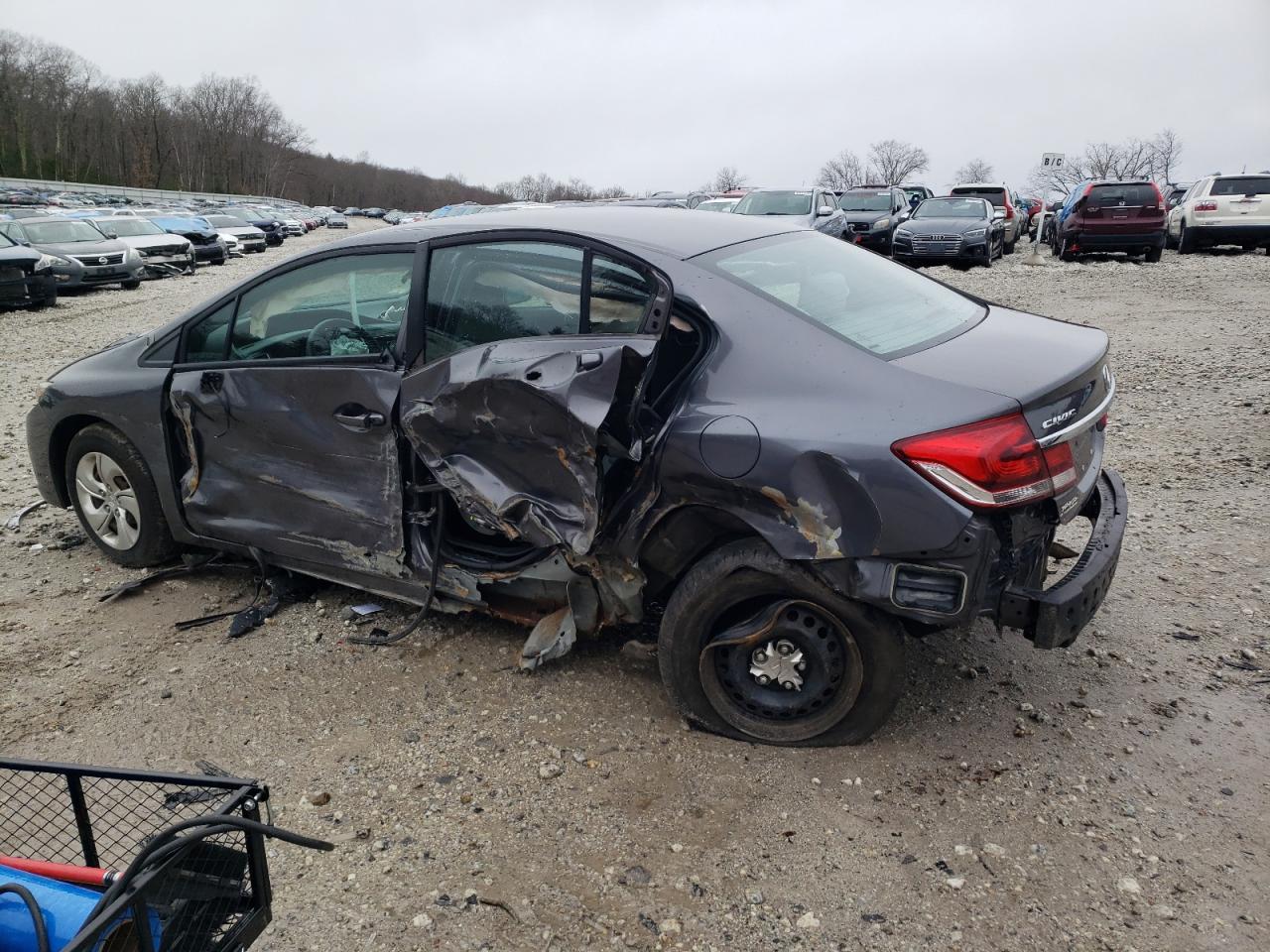 2014 HONDA CIVIC LX - Фото 2