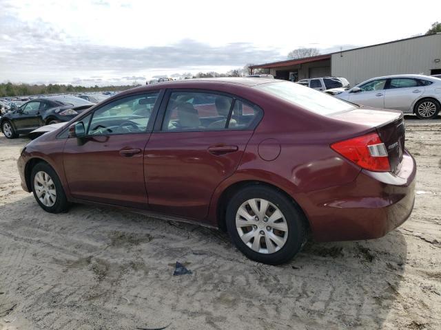 2012 Honda Civic Lx - Фото 2
