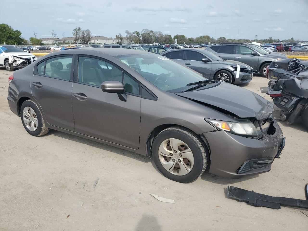 2015 HONDA CIVIC LX - Image 4