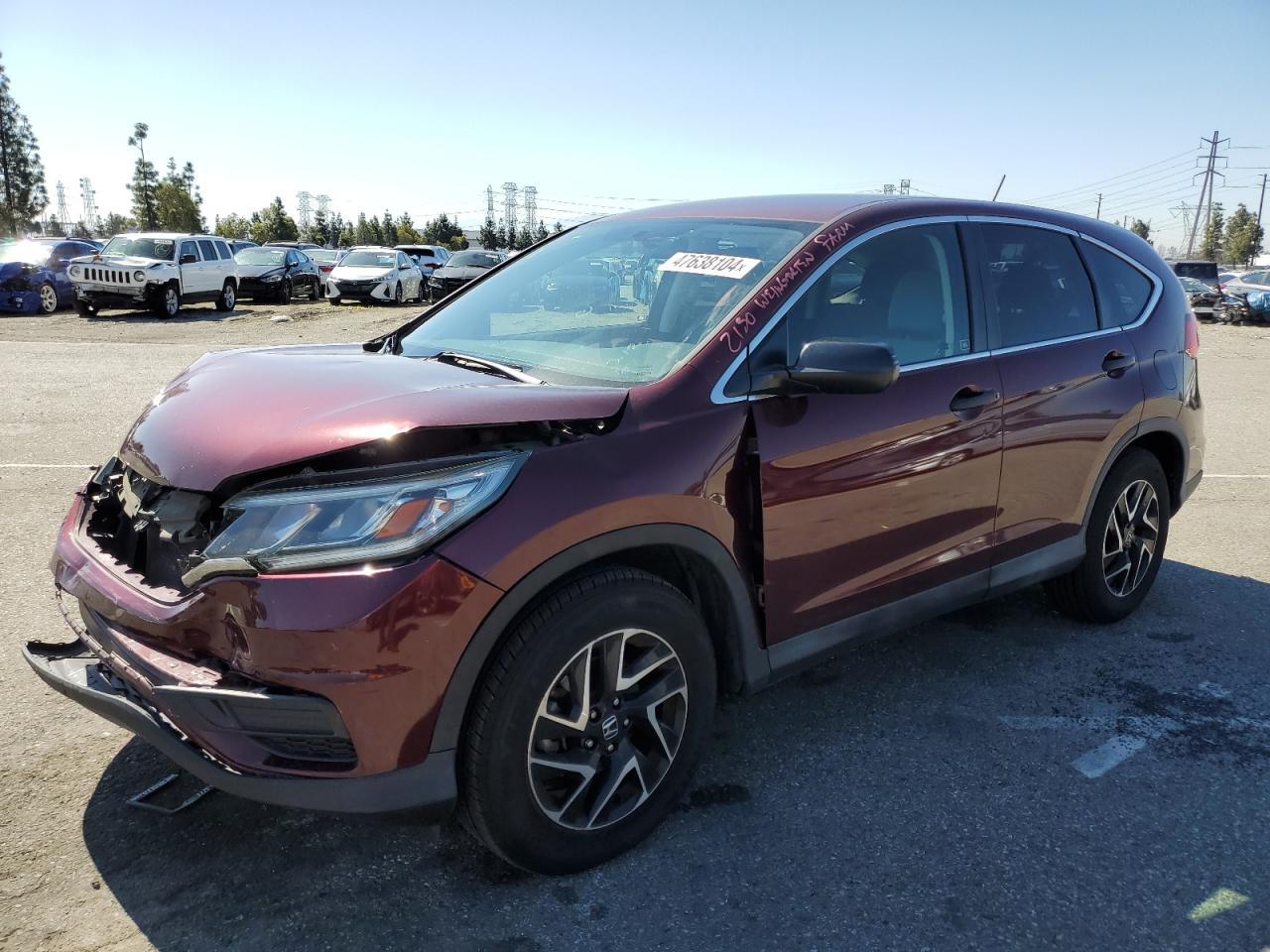 2016 HONDA CR-V SE