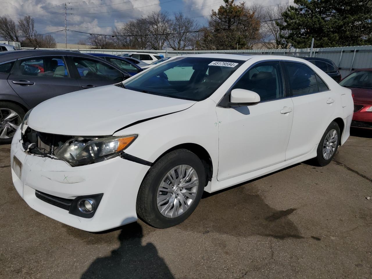 2012 TOYOTA CAMRY BASE car image