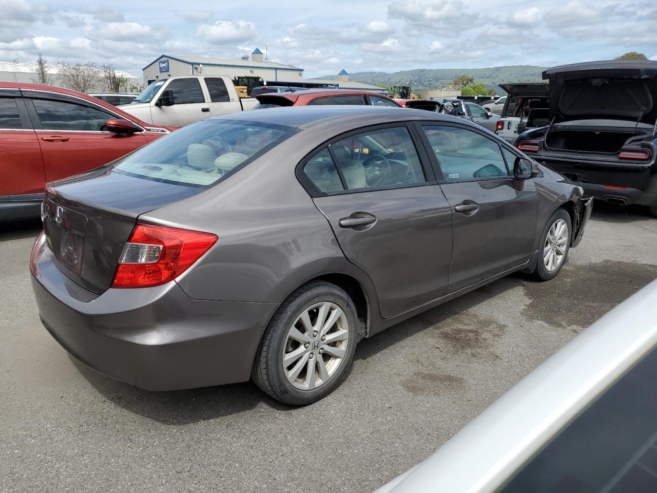 2012 HONDA CIVIC EX - Фото 3