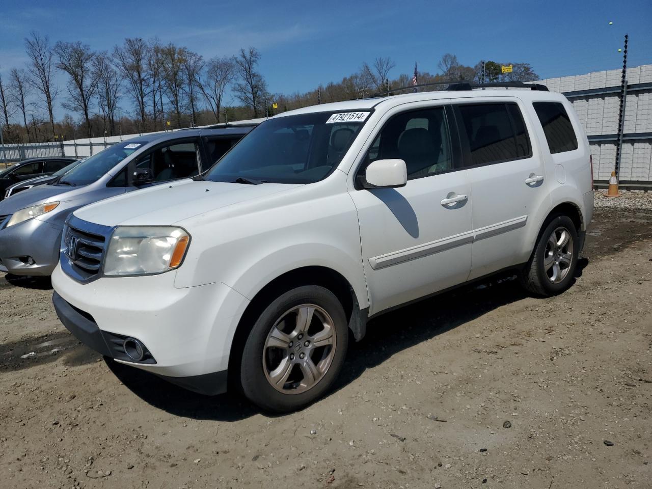 2012 HONDA PILOT EXL