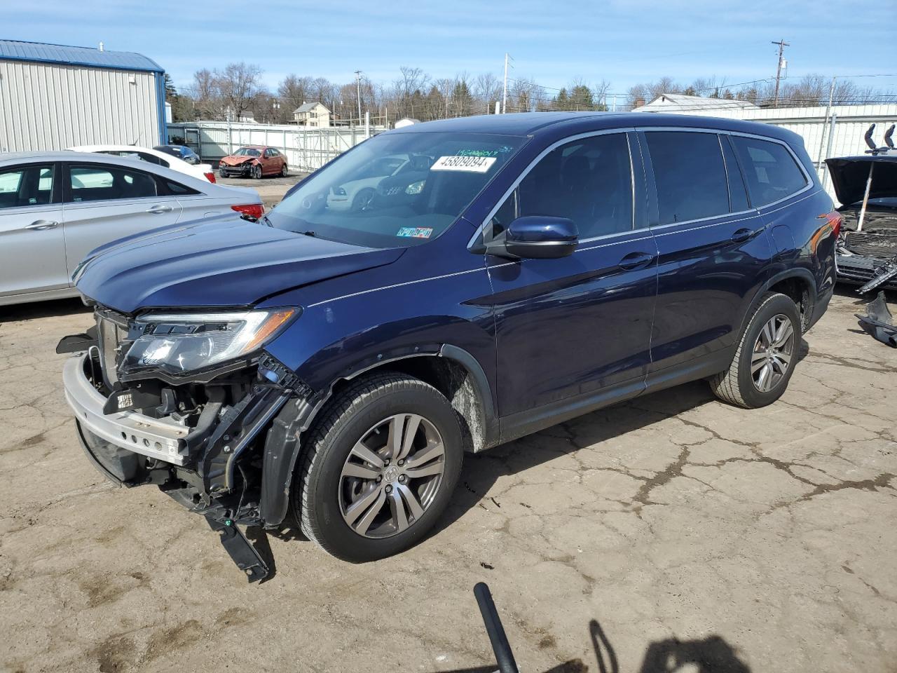 2016 HONDA PILOT EXL car image