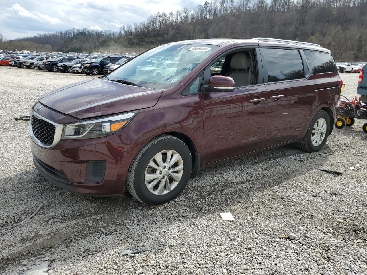 2016 KIA SEDONA LX