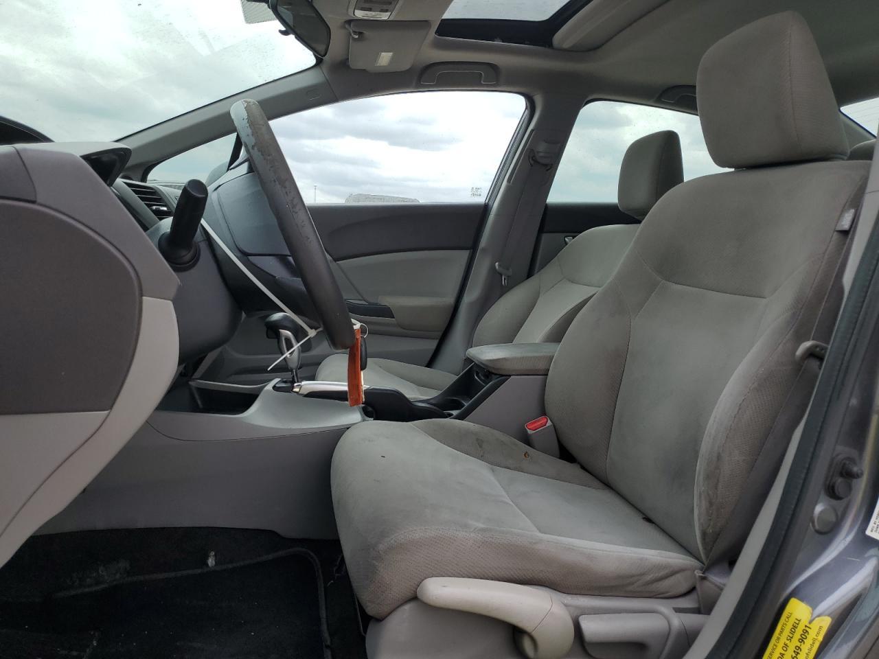 2012 HONDA CIVIC EX - Image 7