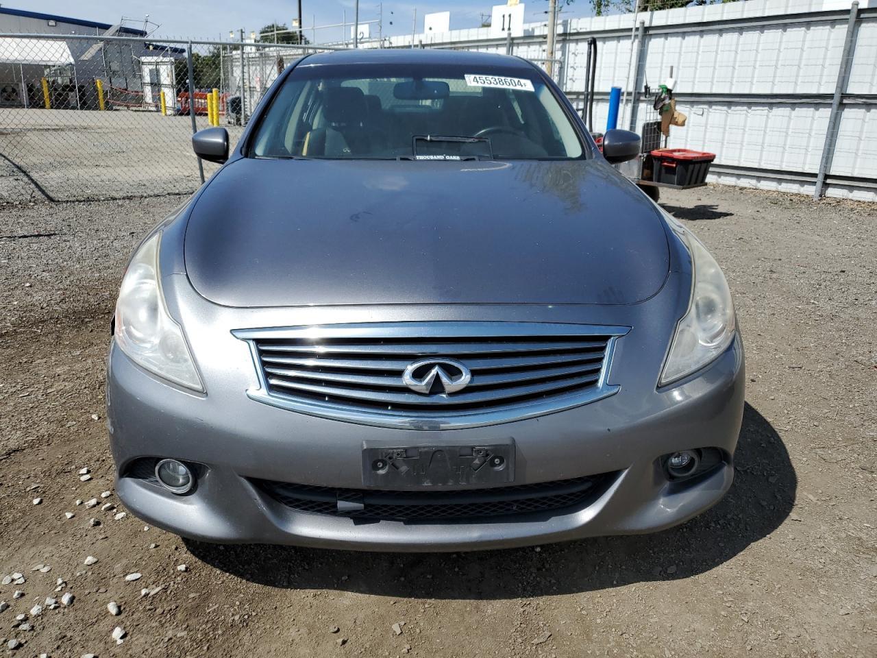 2012 INFINITI G37 BASE - Image 5