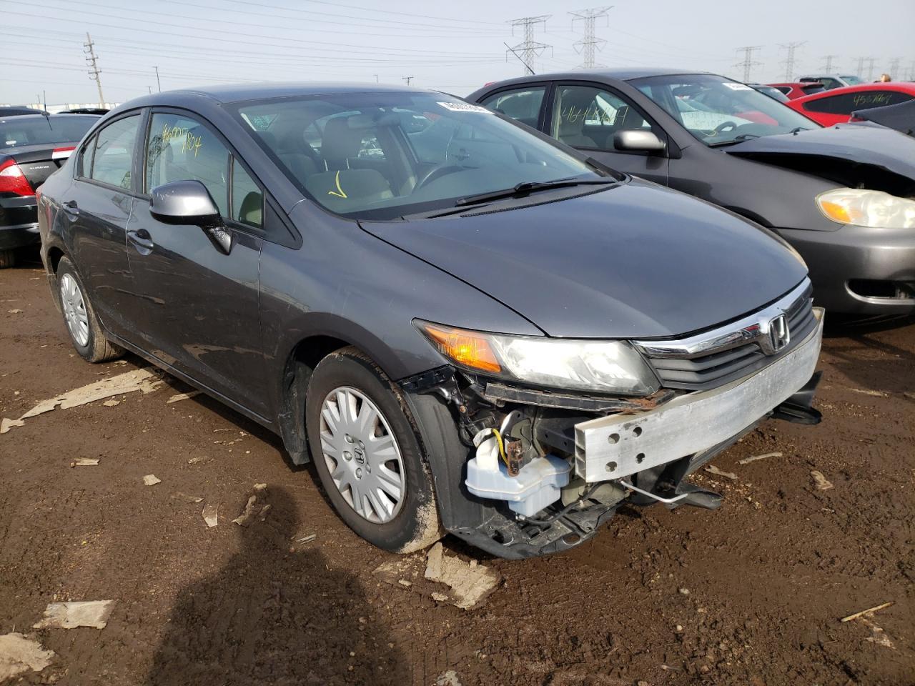 2012 HONDA CIVIC LX - Фото 4