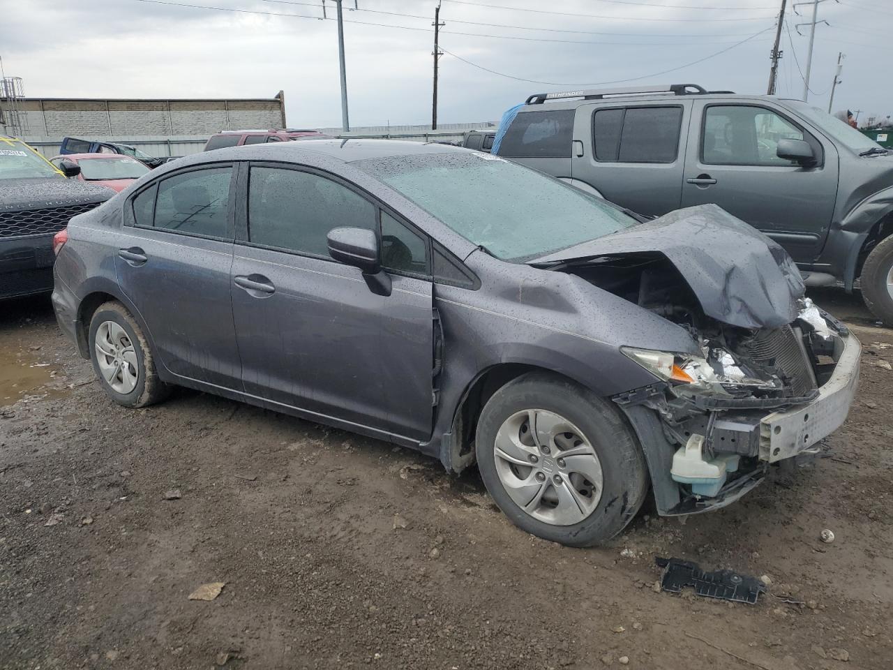 2014 HONDA CIVIC LX - Фото 4