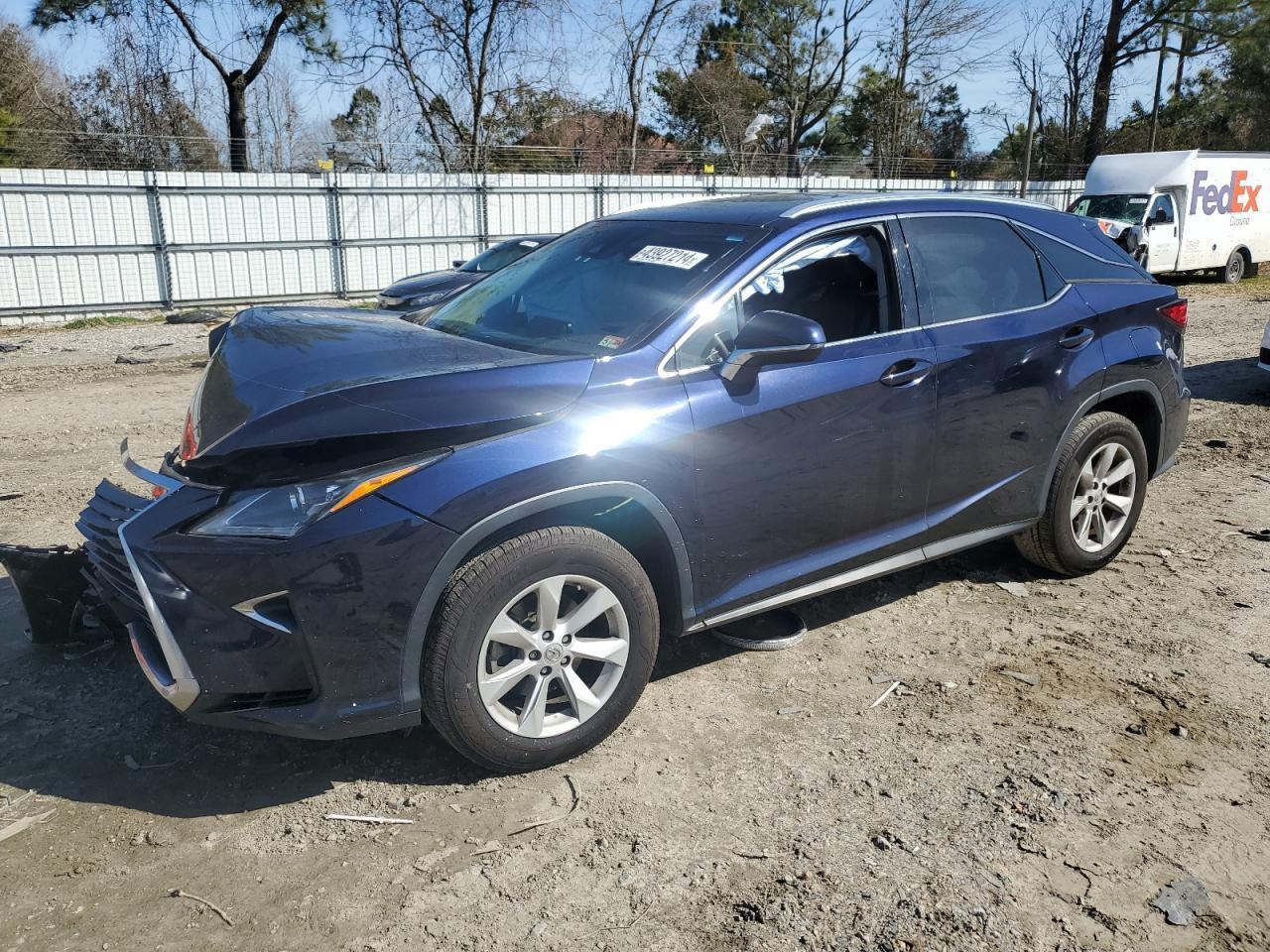 2017 LEXUS RX 350 BAS
