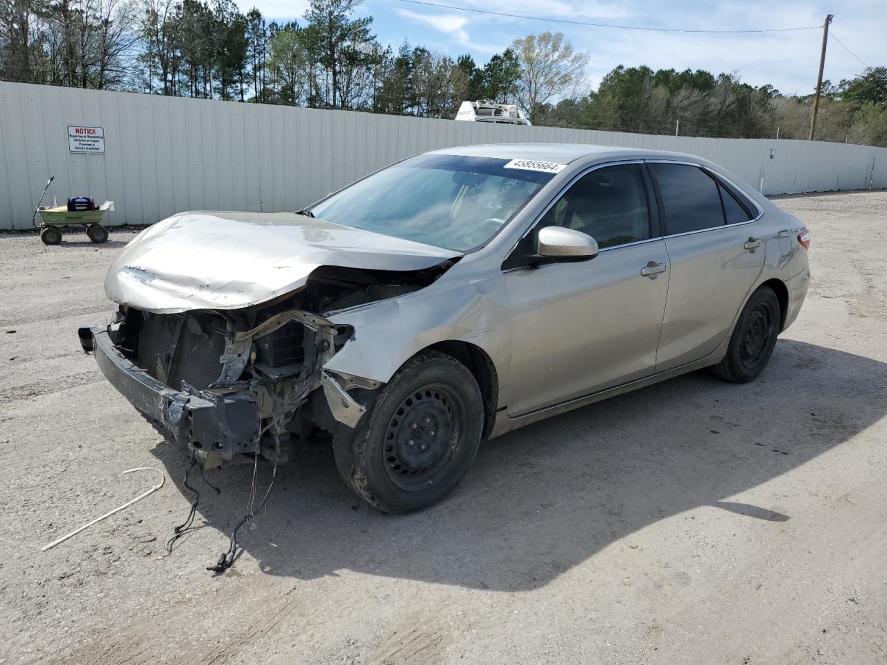 2016 TOYOTA CAMRY LE