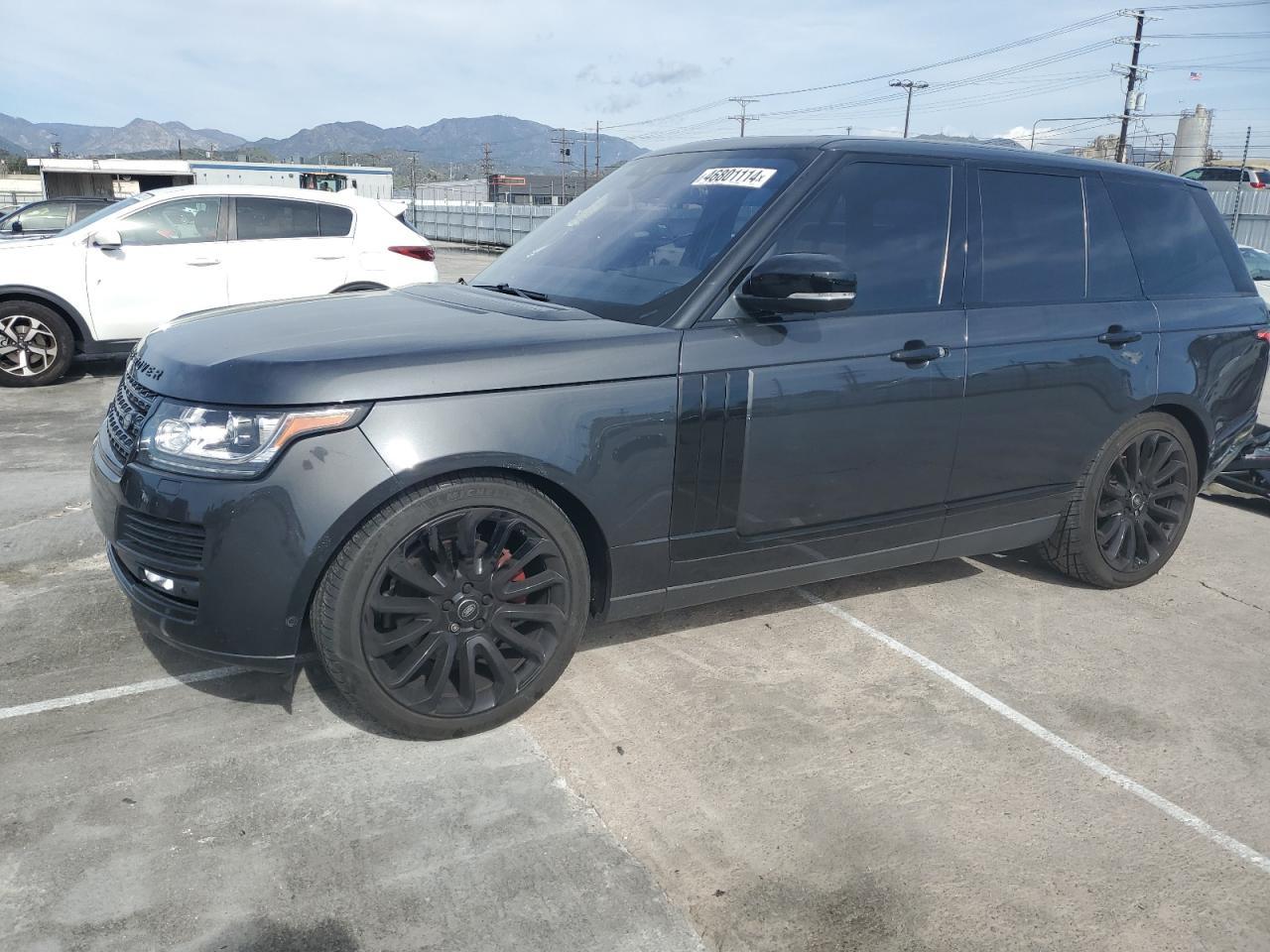 2017 LAND ROVER RANGE ROVE