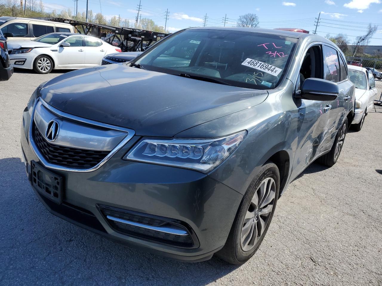 2014 ACURA MDX TECHNO car image