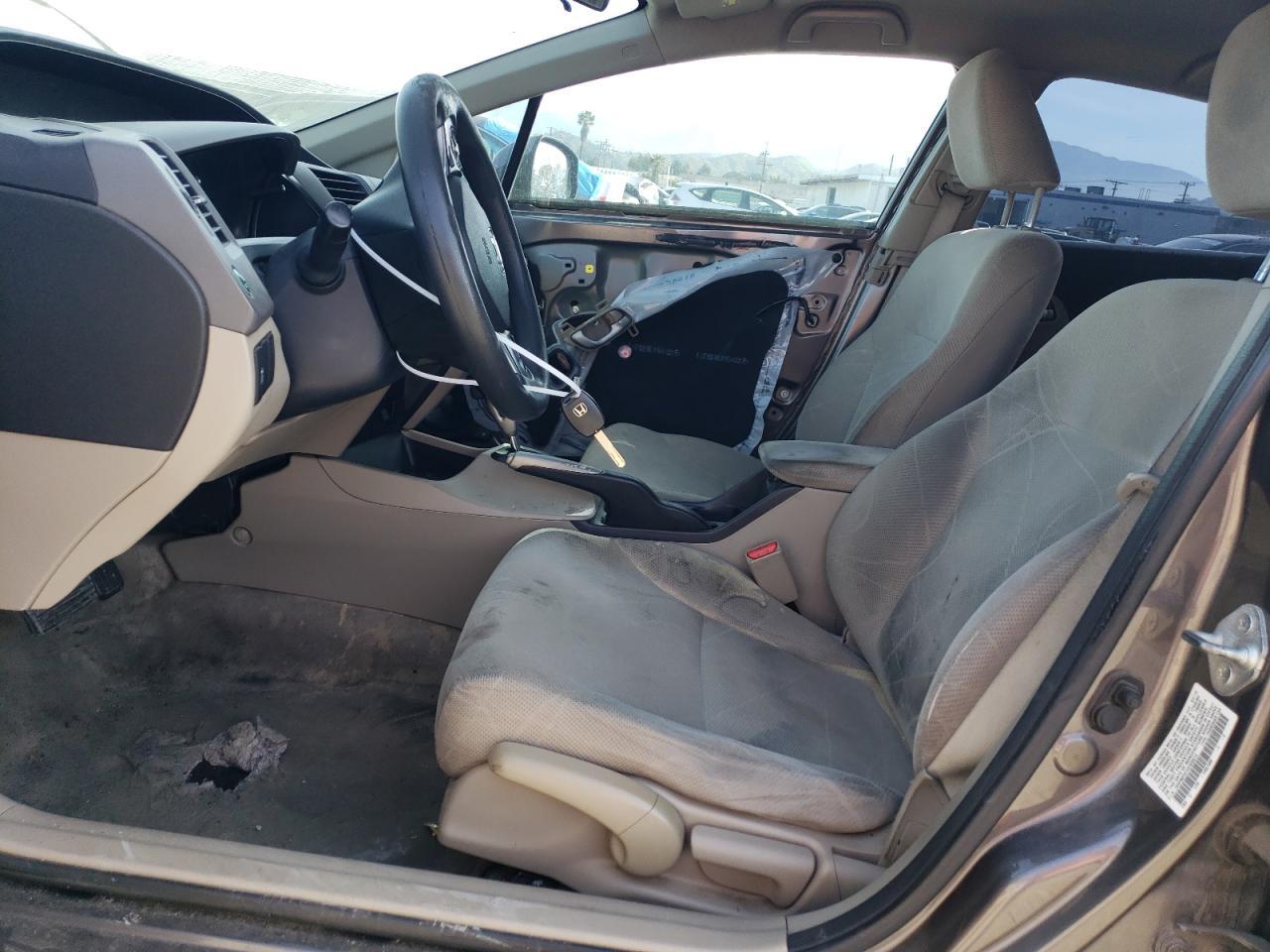 2012 HONDA CIVIC LX - Фото 7