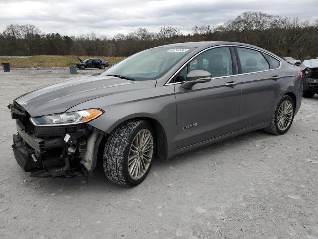 2014 Ford Fusion Se Hybrid