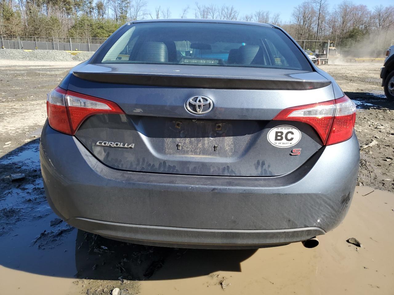 2014 TOYOTA COROLLA L - Image 6