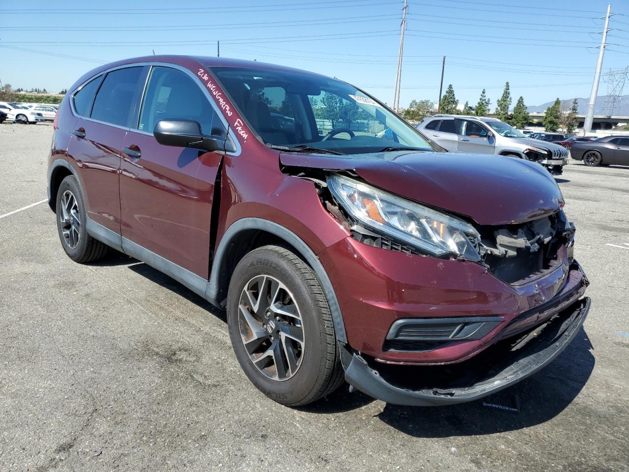 2016 HONDA CR-V SE - Image 4