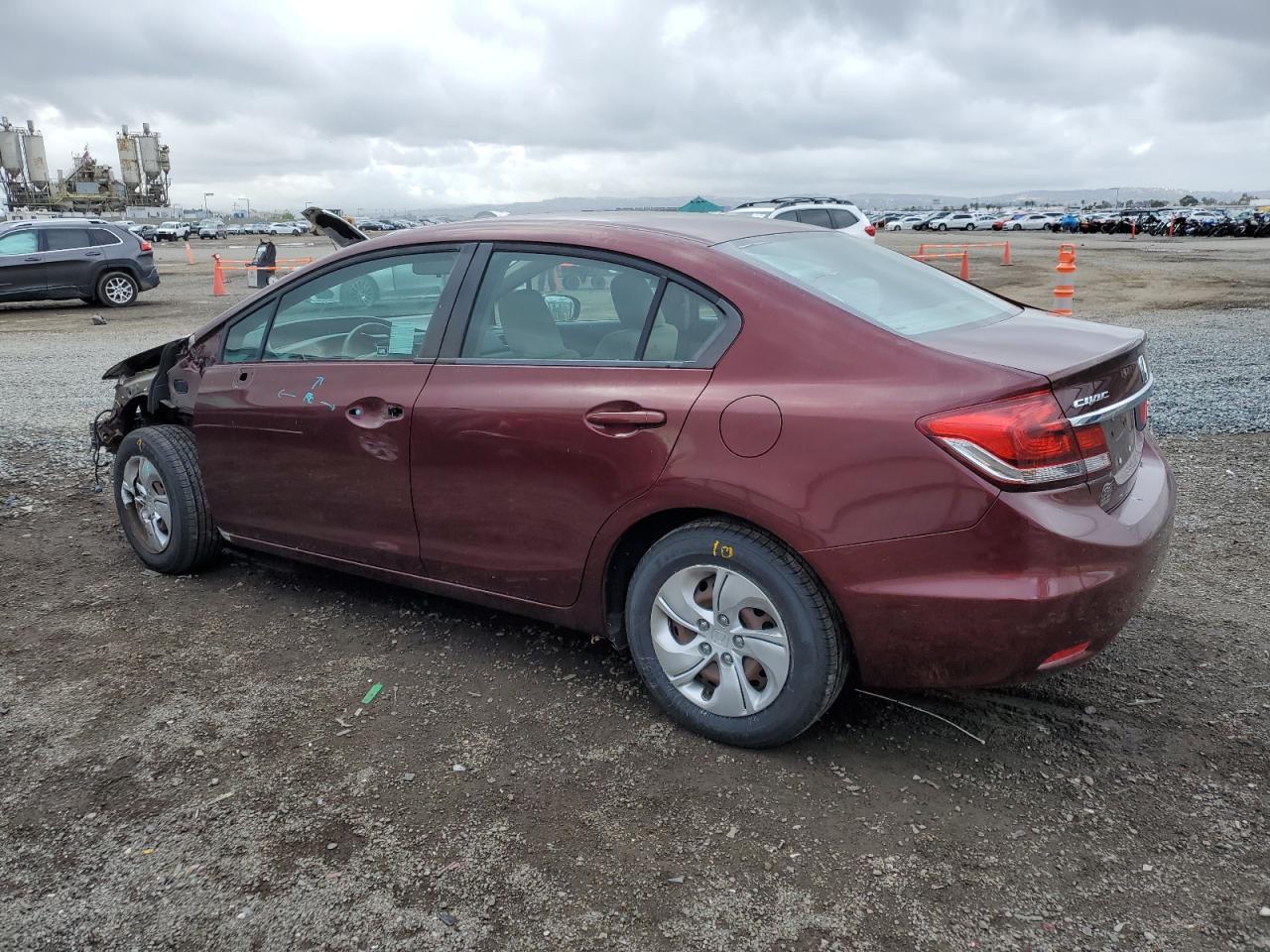 2014 HONDA CIVIC LX - Image 2