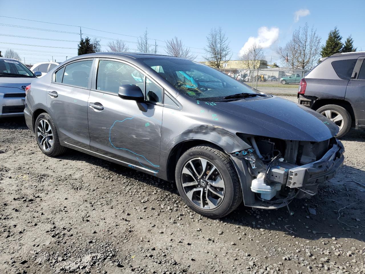 2013 HONDA CIVIC EXL - Фото 4