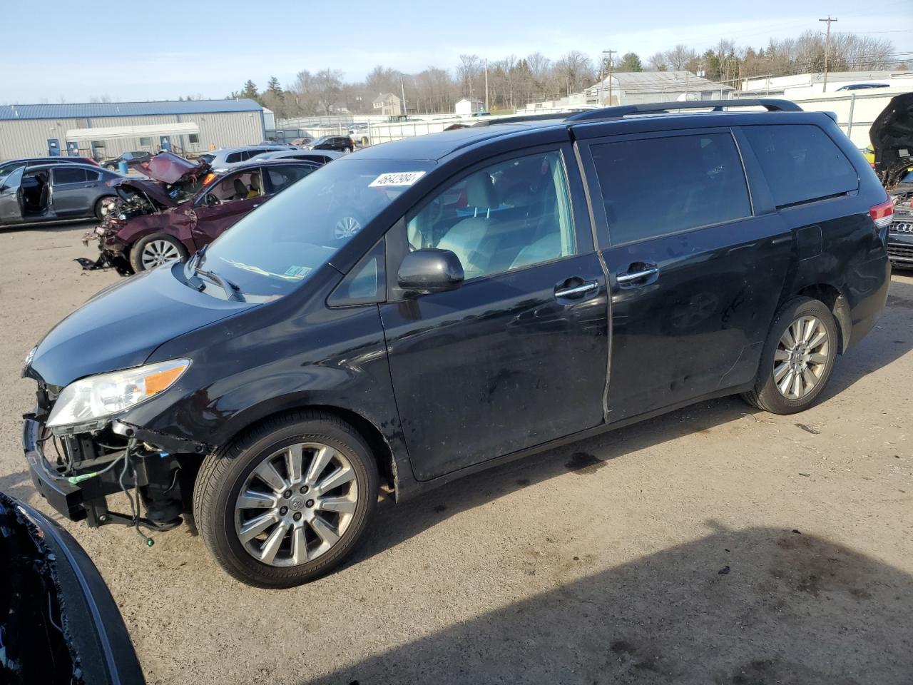 2011 TOYOTA SIENNA XLE car image