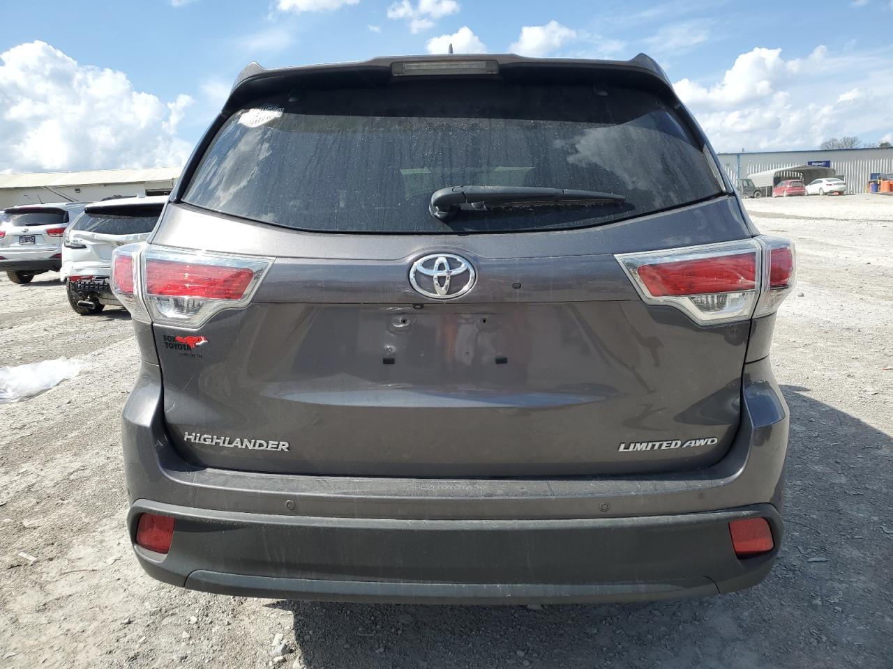 2014 TOYOTA HIGHLANDER - Фото 6