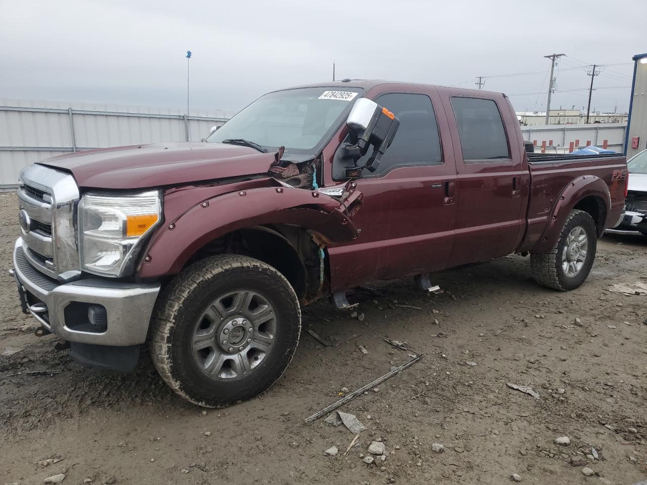 2012 FORD F250 SUPER