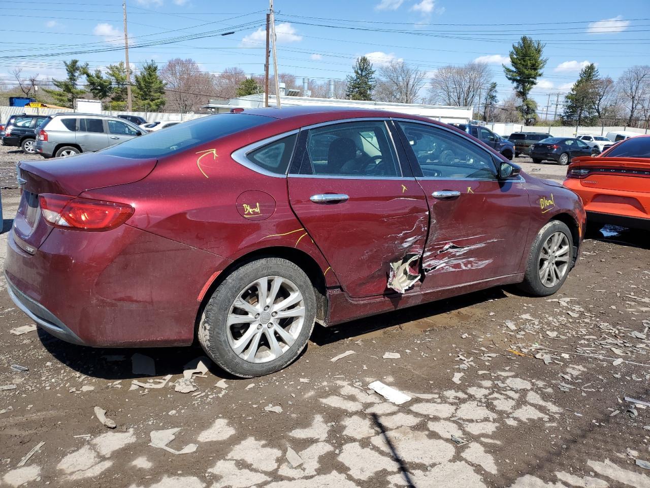 2015 CHRYSLER 200 LIMITE - Фото 3