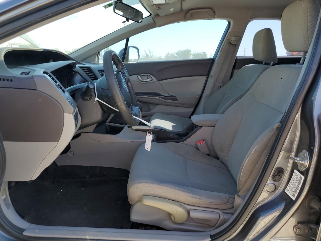 2012 HONDA CIVIC LX - Фото 7