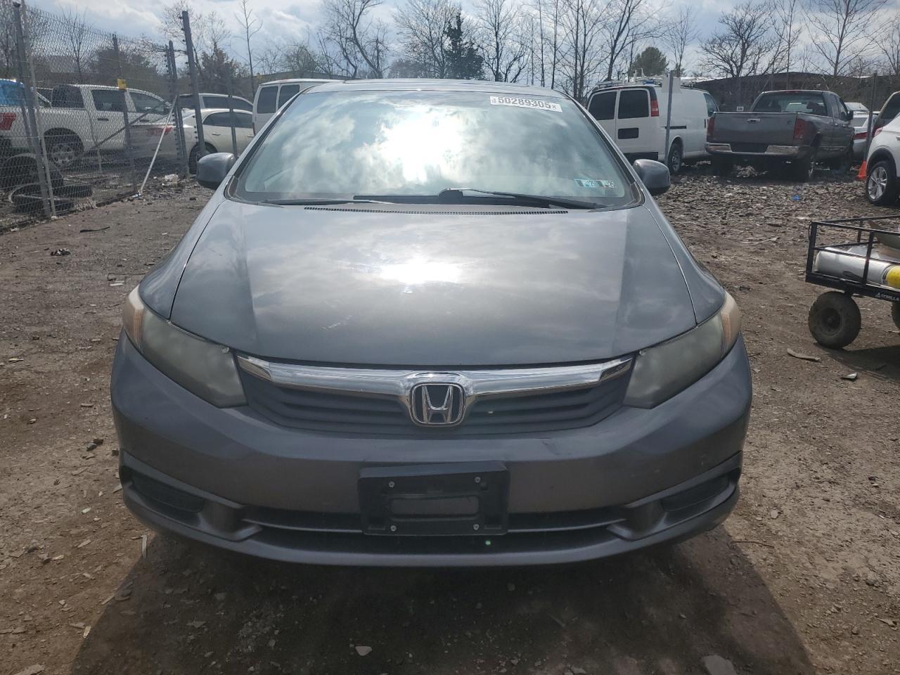 2012 HONDA CIVIC EX - Фото 5