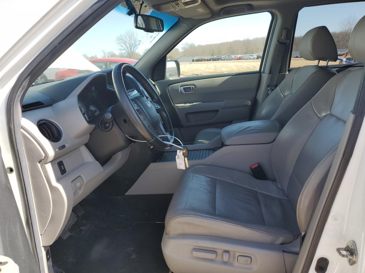 2012 HONDA PILOT EXL - Image 7